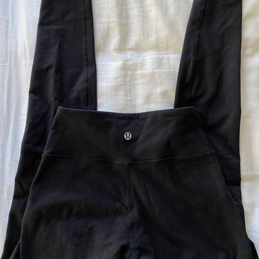 Black lululemon leggings - Picture 3 of 4